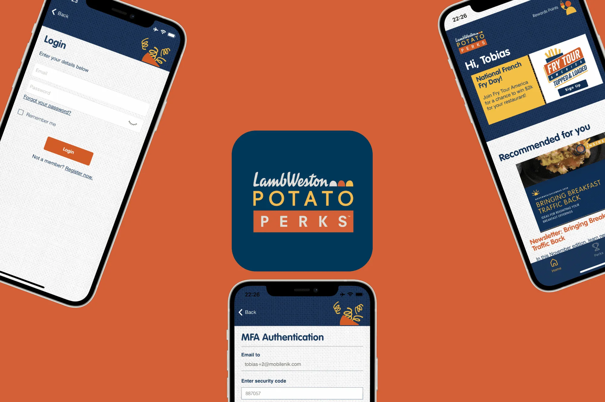 Potato Perks application preview