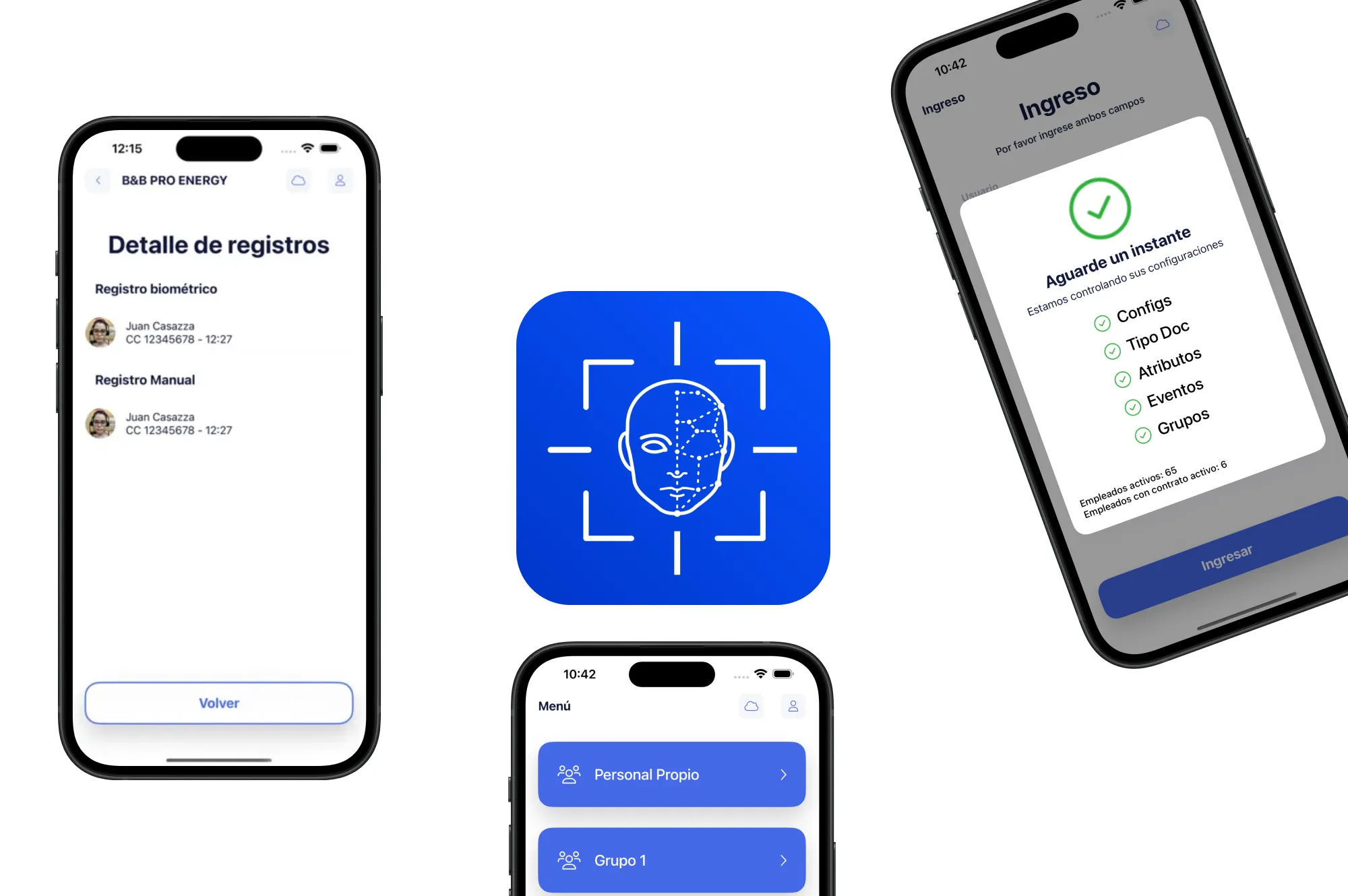 RekonPeople application preview