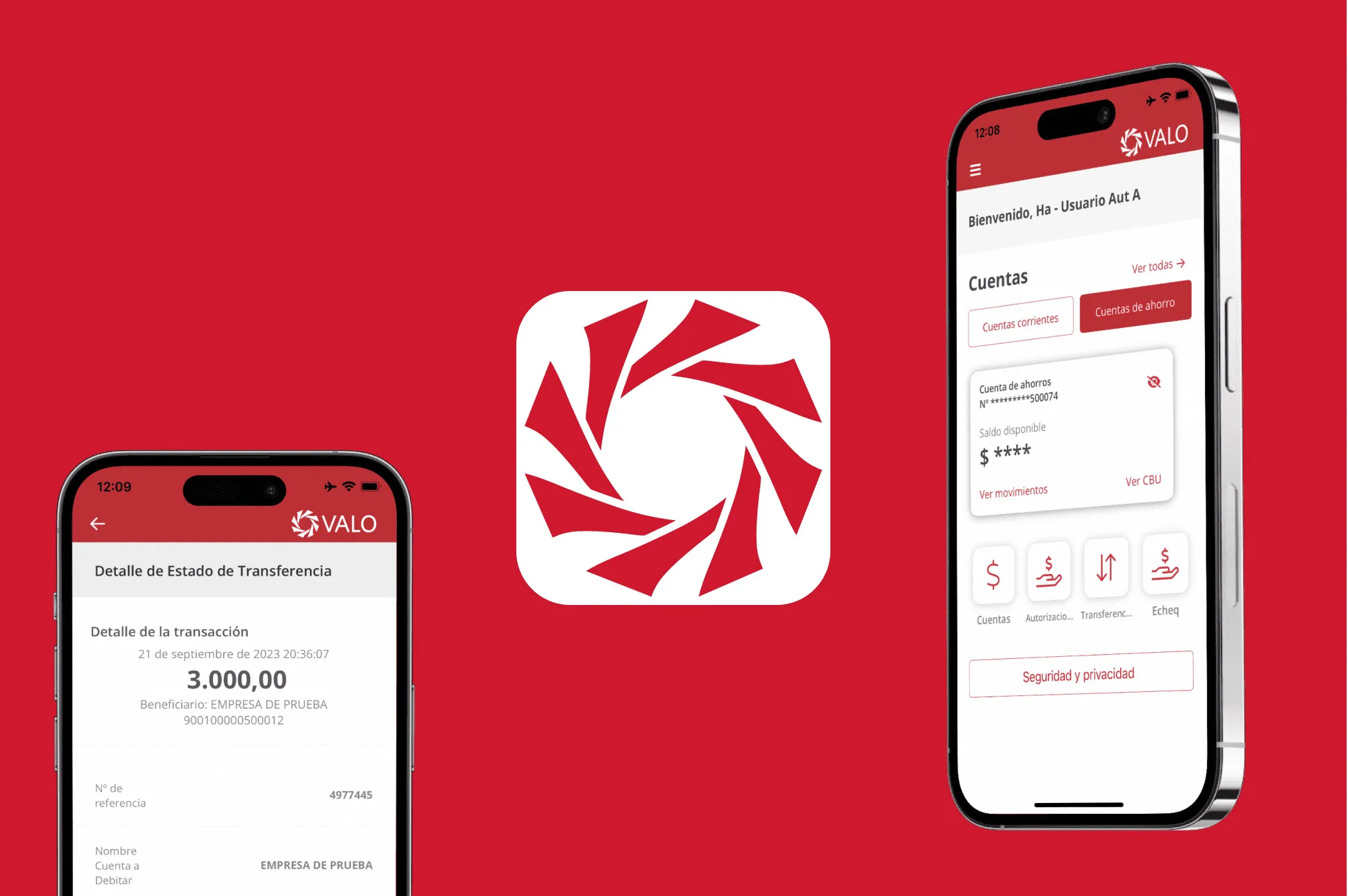 Valo application preview